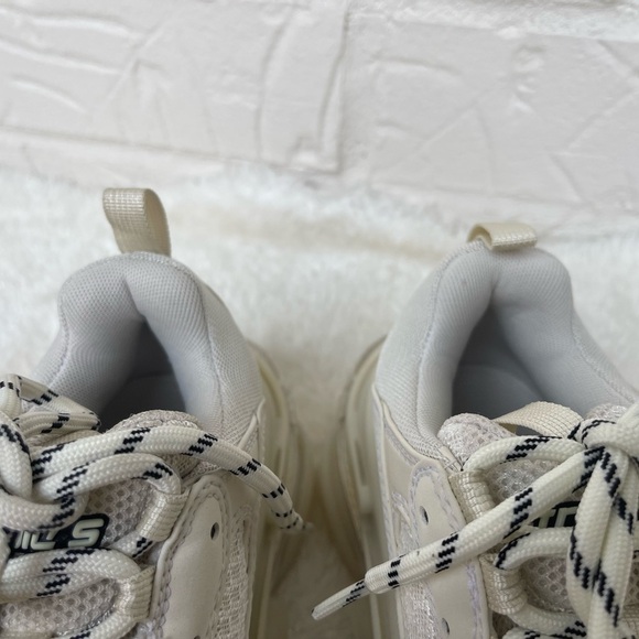 Balenciaga Triple S Platform Eggshell Sneakers Size 37 - Picture 12 of 15